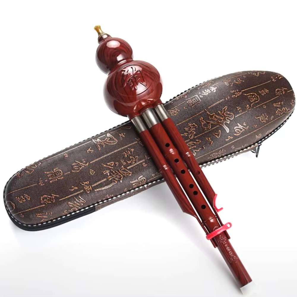 Musical Instrument Flute - Flet z tykwy Hulusi w stroju
