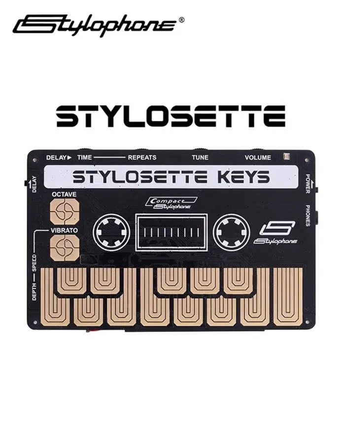 Musical Instrument No Touch - Stylofon Stylosette Syntezator Taśmowy Mini Klawiatura