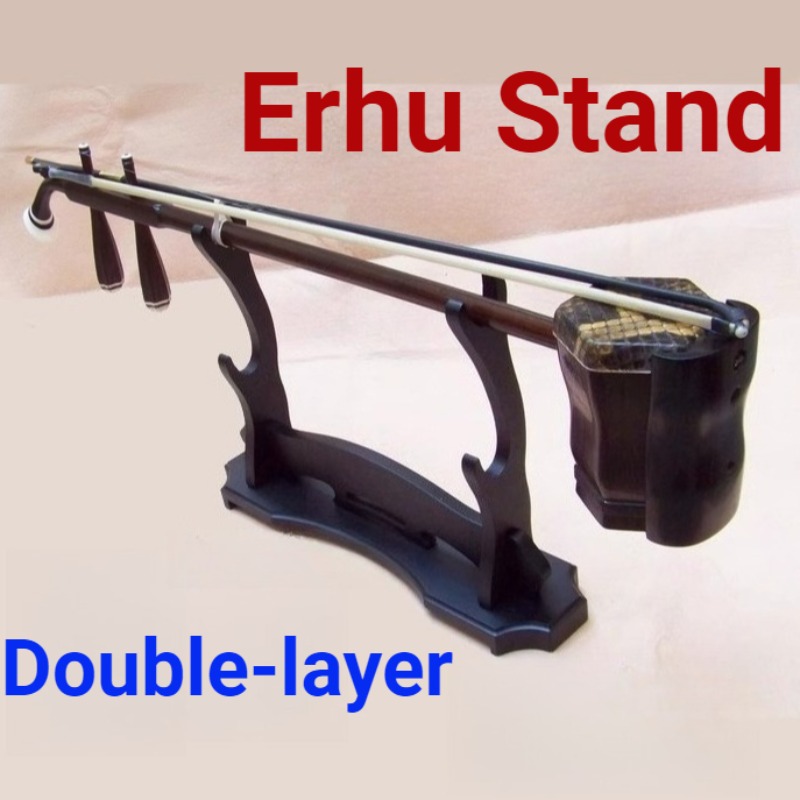 Musical Instrument Flute - Stojak na erhu z płyty MDF,