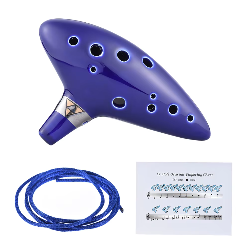 12-otworowa ceramiczna ocarina – Song With Musical Instrument recenzja i cena