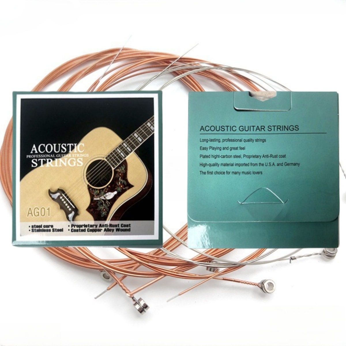 Miwayer 1 Zestaw/6 Strun AG01  – Musical Instrument With Strings recenzja i cena