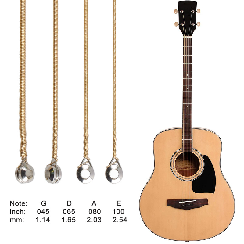 4 struny do gitary akustycznej – Musical Instrument With Strings recenzja i cena