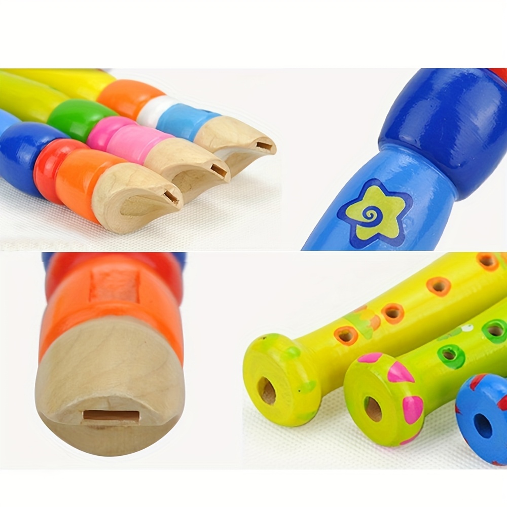 1 szt. Drewniany Flet 6-otworo – Musical Instrument Piccolo recenzja i cena