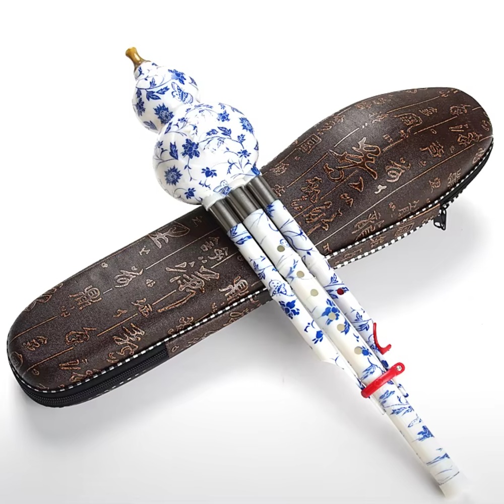 Flet z tykwy Hulusi w stroju C – Musical Instrument Flute recenzja i cena