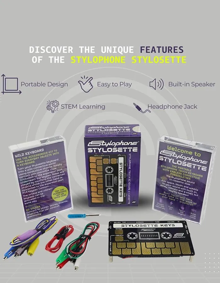 Stylofon Stylosette Syntezator – Musical Instrument No Touch recenzja i cena
