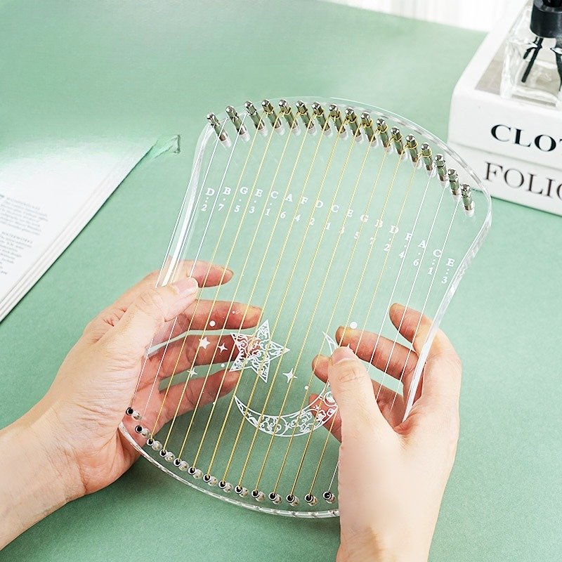 17-strunowa kalimba do terapii – Musical Instrument With Strings recenzja i cena