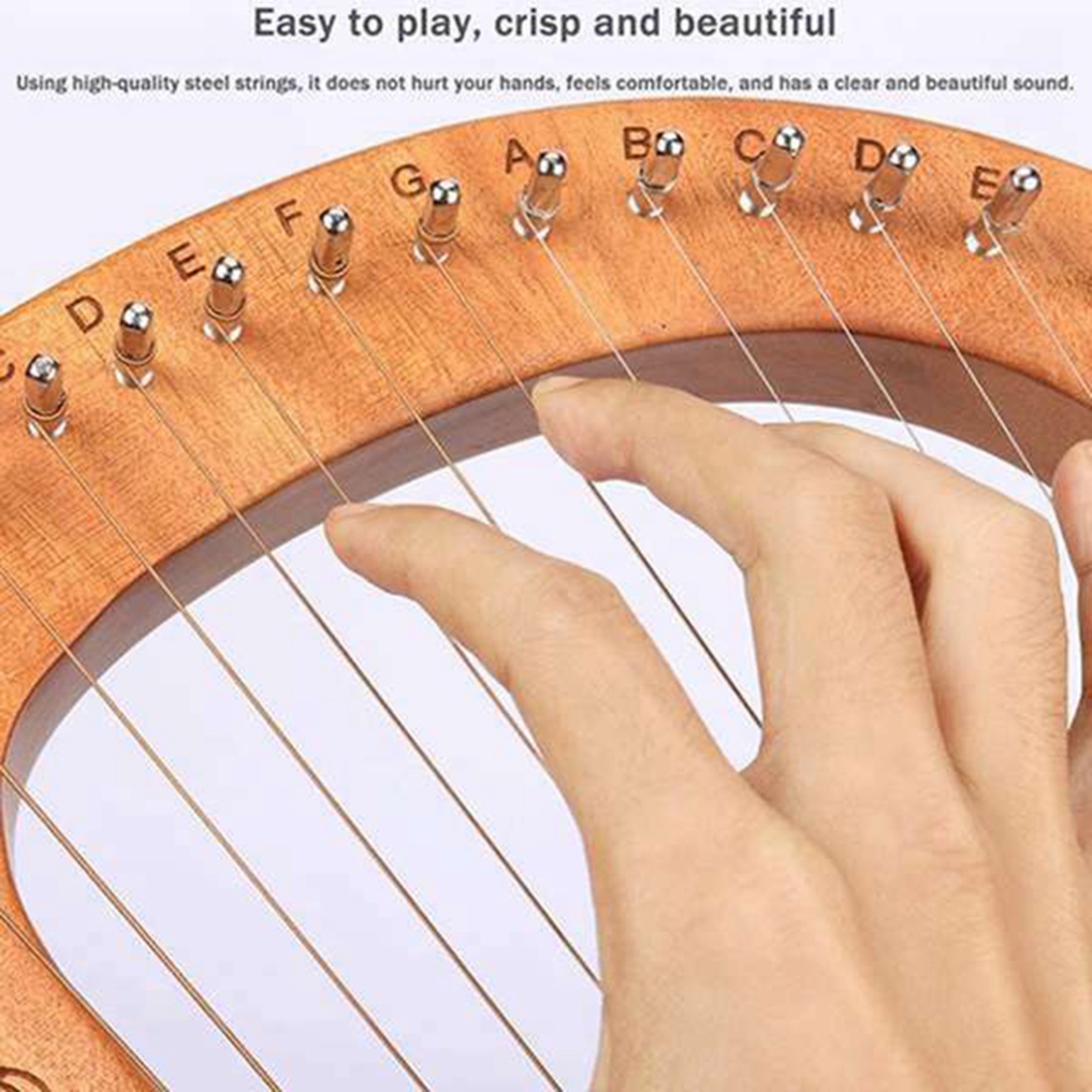 ABST 21-strunowa harfa lirowa, – Musical Instrument With Strings recenzja i cena