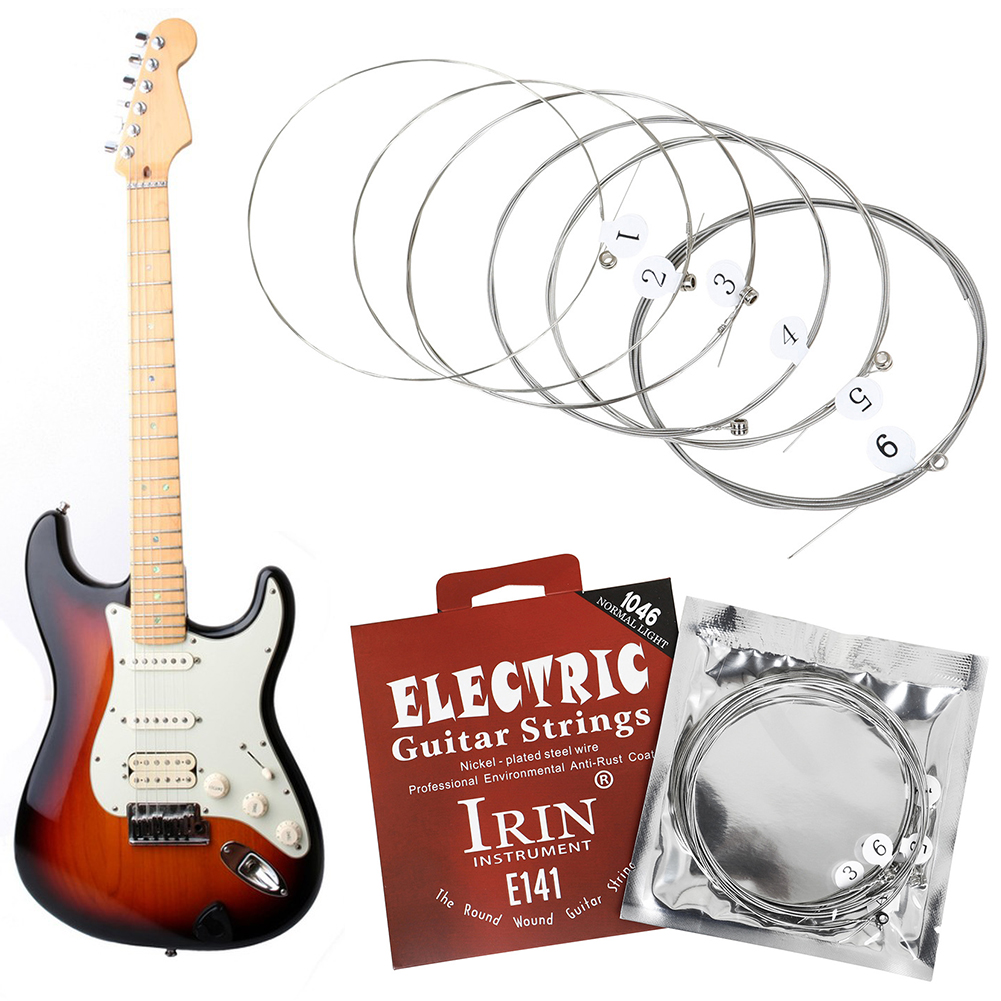 Zestaw metalowych strun do git – Musical Instrument With Strings recenzja i cena